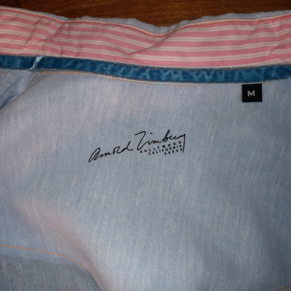 💥Clearance💥 Arnold Zimberg Linen and Cotton Shirt, M - Picture 10 of 11